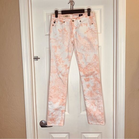 Adriano Goldschmied  the stilt cigarette tie dye jean Size 25 - Picture 5 of 11